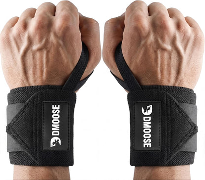 Wrist Wraps for Weightlifting 18" - Heavy Duty Gym Wrap for Men & Women