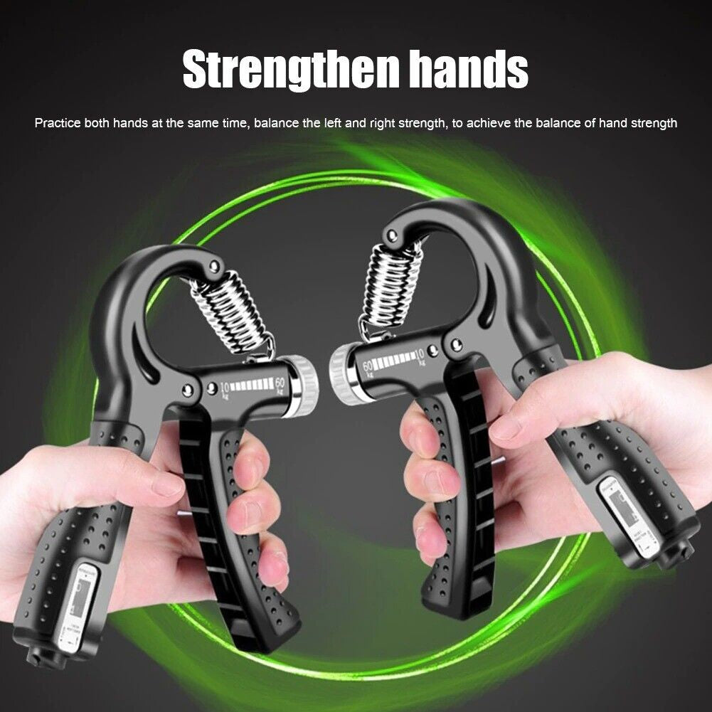 Hand Grip Strength Trainer, MASSIVE Forearm Builder